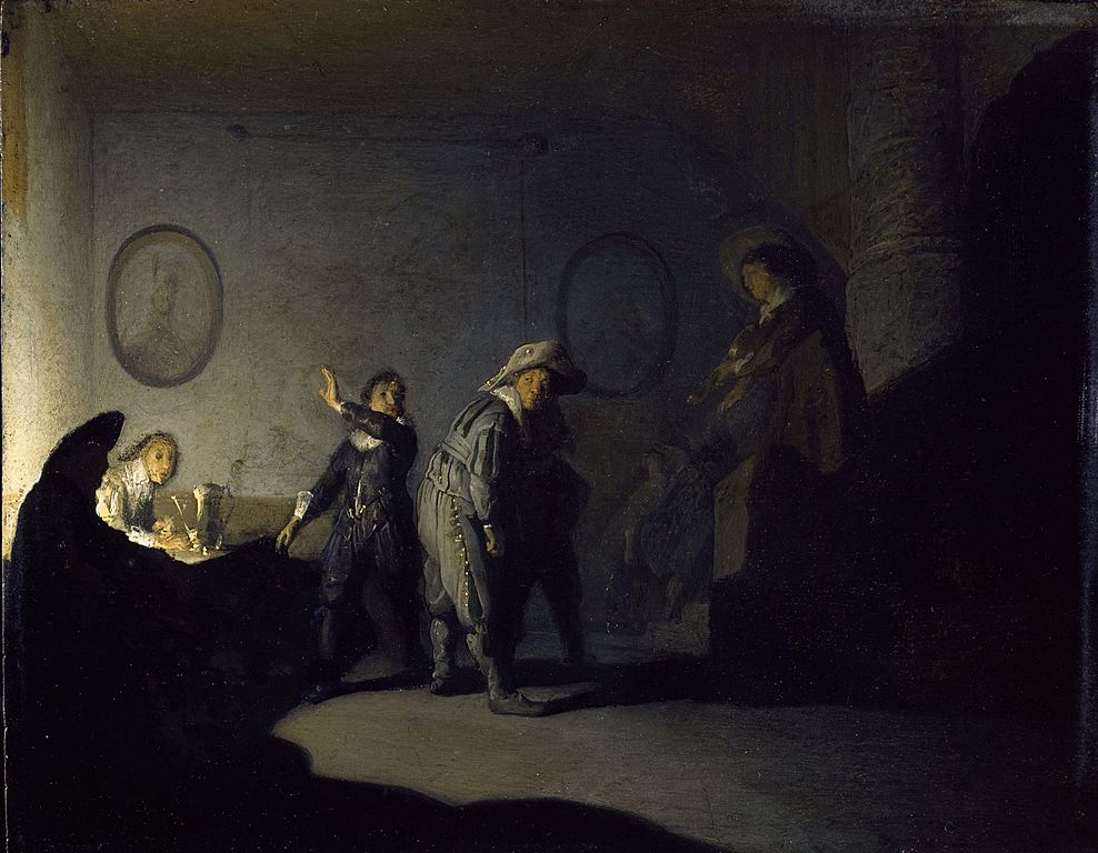 Rembrandt, en skicklig självporträtts konstnär